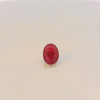 Natural Ruby Precious Gemstone | 8x6mm Oval Facet Cut SI2 Clarity Burgundy Red Color 1.37 Carat Loose Stone | July Birthstone