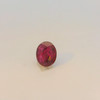 Natural Ruby Precious Gemstone | 8x7mm Oval Facet Cut SI1 Clarity Burgundy Red Color 2.06 Carat Loose Stone | July Birthstone