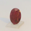 Natural Ruby Precious Gemstone | 8x7mm Oval Facet Cut SI2 Clarity Pigeon Blood Red Color 1.27 Carat Loose Stone | July Birthstone