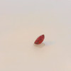 Natural Ruby Precious Gemstone | 8x6mm Oval Facet Cut SI Clarity Burgundy Red Color 1.53 Carat Loose Stone | July Birthstone