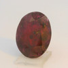 Natural Ruby Precious Gemstone | 11x8mm Oval Facet Cut SI1 Clarity Scarlet Red Color 3.91 Carat Loose Stone | July Birthstone