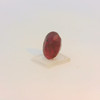 Natural Ruby Precious Gemstone | 7x5mm Oval Facet Cut SI Clarity Scarlet Red Color 1.23 Carat Loose Stone | July Birthstone