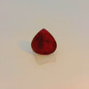 Natural Ruby Precious Gemstone | 9x9mm Pear Facet Cut SI1 Clarity Burgundy Red Color 2.98 Carat Loose Stone | July Birthstone