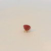 Natural Ruby Precious Gemstone | 8x6mm Oval Facet Cut SI1 Clarity Burgundy Red Color 1.50 Carat Loose Stone | July Birthstone