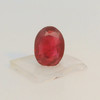 Natural Ruby Precious Gemstone | 5x4mm Oval Facet Cut VVS Clarity Pigeon Blood Red Color 0.45 Carat Loose Stone | July Birthstone