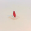 Natural Ruby Precious Gemstone | 6x5mm Oval Facet Cut VVS Clarity Pigeon Blood Red Color 0.51 Carat Loose Stone | July Birthstone
