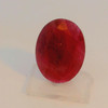 Natural Ruby Precious Gemstone | 9x7mm Oval Facet Cut SI2 Clarity Burgundy Red Color 1.68 Carat Loose Stone | July Birthstone
