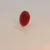 Natural Ruby Precious Gemstone | 9x7mm Oval Facet Cut SI2 Clarity Burgundy Red Color 1.68 Carat Loose Stone | July Birthstone