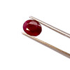 Natural Ruby Precious Gemstone | 8x6mm Oval Facet Cut VS Clarity Scarlet Red Color 1.80 Carat Loose Stone | July Birthstone