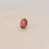 Natural Ruby Gemstone Certified | 8x7mm Oval Facet Cut SI1 Clarity Red Purple Color 2.02 Carat Loose Stone | July Birthstone