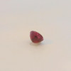 Natural Ruby Precious Gemstone | 8.2mm Round Facet Cut SI Clarity Burgundy Red Color 3.15 Carat Loose Stone | July Birthstone