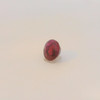Natural Ruby Precious Gemstone | 8.2mm Round Facet Cut SI Clarity Burgundy Red Color 3.15 Carat Loose Stone | July Birthstone