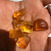 Natural Citrine Uncut Rough Gemstone 73.10 Carats 6 Pcs Dandelion Yellow Color Brazil Earth Mined | Faceting & Jewelry Making