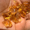 Natural Citrine Uncut Rough Gemstone 94.90 Carats 13 Pcs Tuscan Yellow Color Brazil Earth Mined | Faceting & Jewelry Making