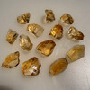 Natural Citrine Uncut Rough Gemstone 94.90 Carats 13 Pcs Tuscan Yellow Color Brazil Earth Mined | Faceting & Jewelry Making