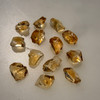 Natural Citrine Uncut Rough Gemstone 94.90 Carats 13 Pcs Tuscan Yellow Color Brazil Earth Mined | Faceting & Jewelry Making
