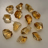 Natural Citrine Uncut Rough Gemstone 94.90 Carats 13 Pcs Tuscan Yellow Color Brazil Earth Mined | Faceting & Jewelry Making