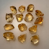 Natural Citrine Uncut Rough Gemstone 101.60 Carats 14 Pcs Tuscan Yellow Color Brazil Earth Mined | Faceting & Jewelry Making