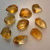 Natural Citrine Uncut Rough Gemstone 78.35 Carats 9 Pcs Dandelion Yellow Color Brazil Earth Mined | Faceting & Jewelry Making