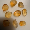 Natural Citrine Uncut Rough Gemstone 78.35 Carats 9 Pcs Dandelion Yellow Color Brazil Earth Mined | Faceting & Jewelry Making