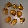Natural Citrine Uncut Rough Gemstone 78.35 Carats 9 Pcs Dandelion Yellow Color Brazil Earth Mined | Faceting & Jewelry Making