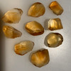 Natural Citrine Uncut Rough Gemstone 78.35 Carats 9 Pcs Dandelion Yellow Color Brazil Earth Mined | Faceting & Jewelry Making