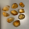 Natural Citrine Uncut Rough Gemstone 78.35 Carats 9 Pcs Dandelion Yellow Color Brazil Earth Mined | Faceting & Jewelry Making