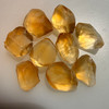 Natural Citrine Uncut Rough Gemstone 78.35 Carats 9 Pcs Dandelion Yellow Color Brazil Earth Mined | Faceting & Jewelry Making
