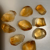 Natural Citrine Uncut Rough Gemstone 78.35 Carats 9 Pcs Dandelion Yellow Color Brazil Earth Mined | Faceting & Jewelry Making