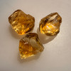Natural Citrine Uncut Rough Gemstone 54.70 Carats 3 Pcs Golden Yellow Citrine Color Brazil Earth Mined | Faceting & Jewelry Making