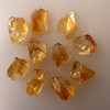 Natural Citrine Uncut Rough Gemstone 54.55 Carats 10 Pcs Amber Yellow Color Brazil Earth Mined | Faceting & Jewelry Making