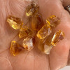 Natural Citrine Uncut Rough Gemstone 54.55 Carats 10 Pcs Amber Yellow Color Brazil Earth Mined | Faceting & Jewelry Making