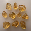 Natural Citrine Uncut Rough Gemstone 56.50 Carats 10 Pcs Golden Yellow Citrine Color Brazil Earth Mined | Faceting & Jewelry Making