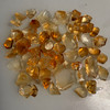 Natural Citrine Uncut Rough Gemstone 123.95 Carats 57 Pcs Dandelion Golden Yellow Citrine Color Brazil Earth Mined | Faceting & Jewelry Making