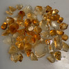 Natural Citrine Uncut Rough Gemstone 123.95 Carats 57 Pcs Dandelion Golden Yellow Citrine Color Brazil Earth Mined | Faceting & Jewelry Making