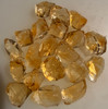 Natural Citrine Uncut Rough Gemstone 117.15 Carats 20 Pcs Amber Yellow Color Brazil Earth Mined | Faceting & Jewelry Making