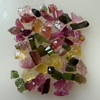 Natural Multi Tourmaline Rough 25.06 Carats 59 Piece Uncut 3A Quality Uncut Raw Gemstone Birthstone