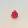 Natural Ruby Gemstone | Pear Facet Cut VVS Clarity 10.8x8.5mm Glass Filled Carmine Red Color 4.44 Carat Loose Stone | July Birthstone