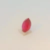 Natural Ruby Gemstone | Pear Facet Cut VVS Clarity 10.8x8.5mm Glass Filled Carmine Red Color 4.44 Carat Loose Stone | July Birthstone