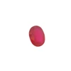Natural Ruby Gemstone | Oval Facet Cut VVS Clarity 11.2x9.1mm Glass Filled Carmine Red Color 4.66 Carat Loose Stone | July Birthstone
