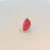 Natural Ruby Gemstone | Oval Facet Cut 4.27 Carat VVS Clarity 10x8.1mm Glass Filled Pigeon Blood Red Color Loose Stone | July Birthstone