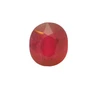 Natural Ruby Gemstone | Oval Facet Cut 5.78 Carat VVS Clarity Glass Filled Pigeon Blood Red Color 10.4x9mm Loose Stone | July Birthstone