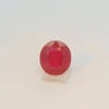 Natural Ruby Gemstone | Oval Facet Cut 4 Carat VVS Clarity Glass Filled Pigeon Blood Red Color 9.8x8.8mm Loose Stone | July Birthstone