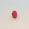 Natural Ruby Gemstone | Oval Facet Cut 4 Carat VVS Clarity Glass Filled Pigeon Blood Red Color 9.8x8.8mm Loose Stone | July Birthstone