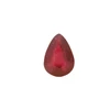 Natural Ruby Gemstone | Pear Facet Cut 10.12 Carat VS Clarity Glass Filled Pigeon Blood Red Color 17x12mm Loose Stone | July Birthstone