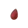 Natural Ruby Gemstone | Pear Facet Cut 14.15 Carat VS Clarity Glass Filled Scarlet Red Color 16.3x12.7mm Loose Stone | July Birthstone