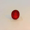 Natural Ruby Gemstone | Oval Facet Cut 4.08 Carat VVS Clarity Glass Filled Pigeon Blood Red Color 10x8mm Loose Stone | July Birthstone
