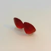 Natural Ruby Gemstone | Oval Facet Cut 6.14 Carat VVS Clarity Glass Filled 2 Pcs Pigeon Blood Red Color 10x8mm Loose Stones | July Birthstone