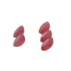 Natural Ruby Gemstone | Oval Facet Cut 20.81 Carat SI1 Clarity 5 Pcs Glass Filled Pigeon Blood Red Color 10x8mm Loose Stones | July Birthstone