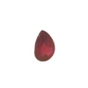 Natural Ruby Gemstone | Pear Facet Cut 7.35 Carat VVS Clarity Glass Filled Scarlet Red Color 14.2x10.2mm Loose Stone | July Birthstone